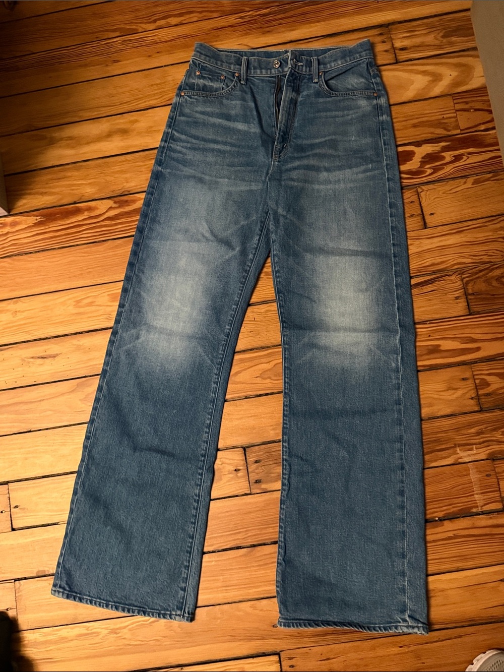 Mother Wide Leg Jeans